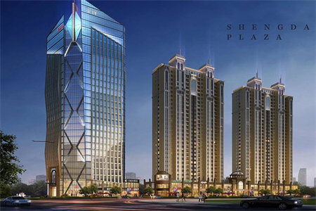 阳光河畔3室2厅1卫122㎡/带车库